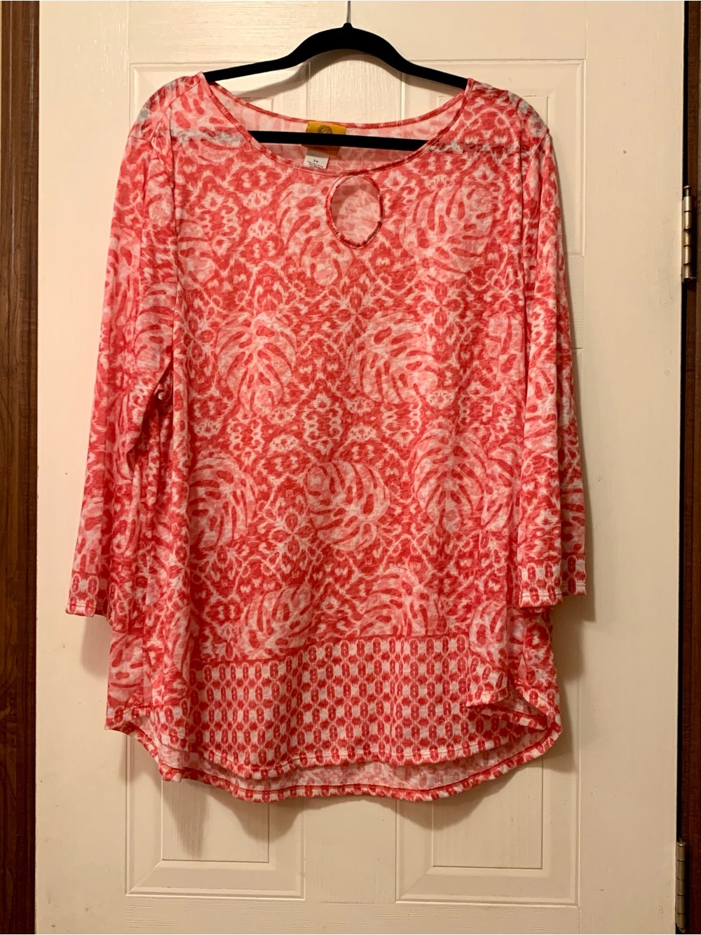Ruby Rd. women's plus-size 2X pullover blouse